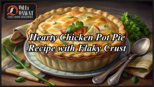 Hearty Chicken Pot Pie Recipe with Flaky Crust